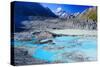 Mount Cook National Park, UNESCO World Heritage Site, South Island, New Zealand, Pacific-Michael Runkel-Stretched Canvas