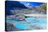 Mount Cook National Park, UNESCO World Heritage Site, South Island, New Zealand, Pacific-Michael Runkel-Stretched Canvas