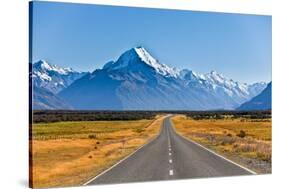 Mount Cook, New Zealand-Uwe Moser-Stretched Canvas