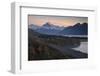 Mount Cook on an autumn morning, Southern Alps, South Island, New Zealand, Pacific-JIA HE-Framed Photographic Print