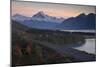 Mount Cook on an autumn morning, Southern Alps, South Island, New Zealand, Pacific-JIA HE-Mounted Photographic Print