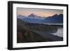 Mount Cook on an autumn morning, Southern Alps, South Island, New Zealand, Pacific-JIA HE-Framed Photographic Print