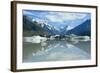 Mount Cook Scenery Stunning Mountains and Tasman-null-Framed Photographic Print