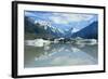 Mount Cook Scenery Stunning Mountains and Tasman-null-Framed Photographic Print