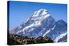 Mount Cook, the Highest Mountain in New Zealand, South Island, New Zealand, Pacific-Michael Runkel-Stretched Canvas