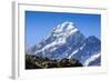 Mount Cook, the Highest Mountain in New Zealand, South Island, New Zealand, Pacific-Michael Runkel-Framed Photographic Print