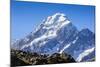 Mount Cook, the Highest Mountain in New Zealand, South Island, New Zealand, Pacific-Michael Runkel-Mounted Photographic Print