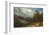 Mount Corcoran, c. 1876-1877-Albert Bierstadt-Framed Art Print