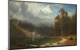 Mount Corcoran, c. 1876-1877-Albert Bierstadt-Mounted Art Print