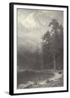 Mount Corcoran - Vintage-Albert Bierstadt-Framed Giclee Print