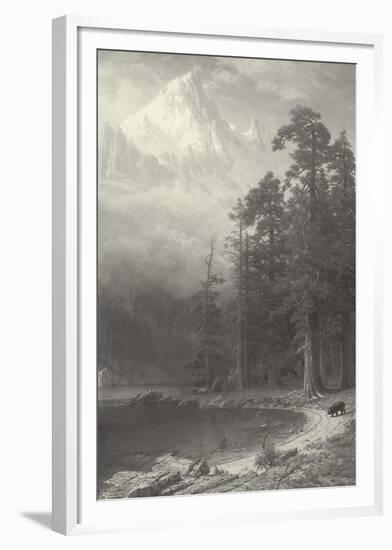 Mount Corcoran - Vintage-Albert Bierstadt-Framed Giclee Print