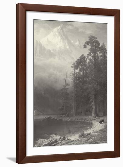 Mount Corcoran - Vintage-Albert Bierstadt-Framed Giclee Print