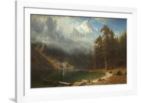 Mount Corcoran-Albert Bierstadt-Framed Giclee Print