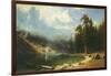 Mount Corcoran-Albert Bierstadt-Framed Art Print