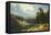 Mount Corcoran-Albert Bierstadt-Framed Stretched Canvas