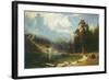 Mount Corcoran-Albert Bierstadt-Framed Art Print