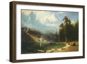 Mount Corcoran-Albert Bierstadt-Framed Art Print