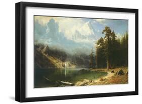 Mount Corcoran-Albert Bierstadt-Framed Art Print