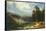 Mount Corcoran-Albert Bierstadt-Framed Stretched Canvas