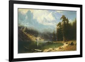 Mount Corcoran-Albert Bierstadt-Framed Premium Giclee Print