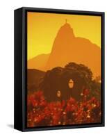 Mount Corcovado, Rio de Janeiro, Brazil-null-Framed Stretched Canvas