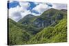 Mount Cucco in spring, Umbria, Italy, Europe-Lorenzo Mattei-Stretched Canvas