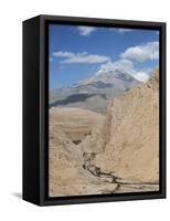 Mount Demavand, Elburz Mountains, Iran, Middle East-Richard Ashworth-Framed Stretched Canvas