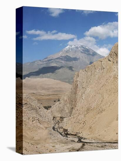 Mount Demavand, Elburz Mountains, Iran, Middle East-Richard Ashworth-Stretched Canvas