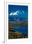 Mount Denali, previously known as McKinley from Wonder Lake, Denali National Park, Alaska-null-Framed Photographic Print