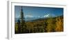 Mount Denali, previously known as McKinley from Wonder Lake, Denali National Park, Alaska-null-Framed Photographic Print