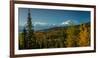 Mount Denali, previously known as McKinley from Wonder Lake, Denali National Park, Alaska-null-Framed Photographic Print