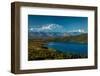 Mount Denali, previously known as McKinley from Wonder Lake, Denali National Park, Alaska-null-Framed Photographic Print