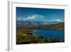 Mount Denali, previously known as McKinley from Wonder Lake, Denali National Park, Alaska-null-Framed Photographic Print