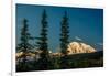 Mount Denali, previously known as McKinley from Wonder Lake, Denali National Park, Alaska-null-Framed Photographic Print