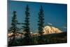 Mount Denali, previously known as McKinley from Wonder Lake, Denali National Park, Alaska-null-Mounted Photographic Print