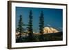 Mount Denali, previously known as McKinley from Wonder Lake, Denali National Park, Alaska-null-Framed Photographic Print