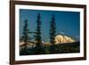 Mount Denali, previously known as McKinley from Wonder Lake, Denali National Park, Alaska-null-Framed Photographic Print