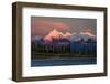 Mount Denali, previously known as McKinley from Wonder Lake, Denali National Park, Alaska-null-Framed Photographic Print