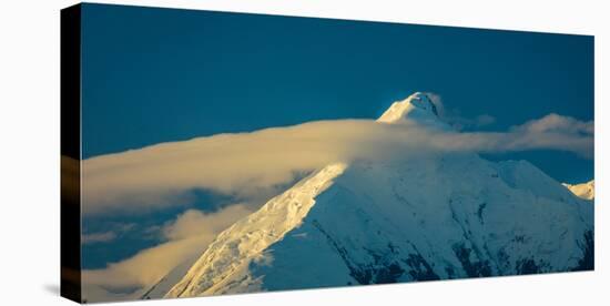 Mount Denali, previously known as McKinley from Wonder Lake, Denali National Park, Alaska-null-Stretched Canvas