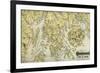 Mount Desert Island and Coast of Maine - Panoramic Map-Lantern Press-Framed Art Print