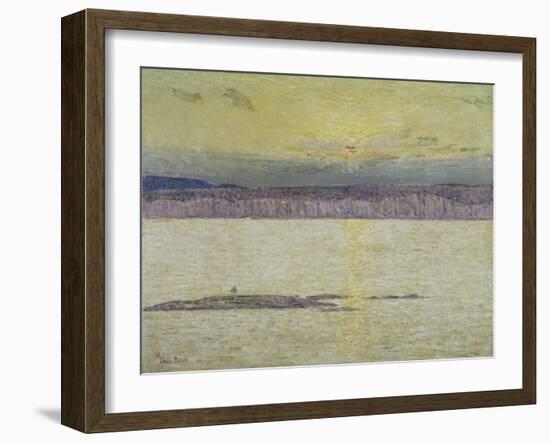 Mount Desert, Maine-Childe Hassam-Framed Giclee Print