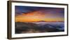 Mount Diablo Rising - Classic Epic Sunrise, Mount Diablo San Francisco East Bay-Vincent James-Framed Photographic Print