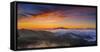 Mount Diablo Rising - Classic Epic Sunrise, Mount Diablo San Francisco East Bay-Vincent James-Framed Stretched Canvas