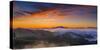 Mount Diablo Rising - Classic Epic Sunrise, Mount Diablo San Francisco East Bay-Vincent James-Stretched Canvas