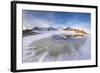 Mount Disgrazia and Corni Bruciati Reflecting in the Lake Meltri-ClickAlps-Framed Photographic Print