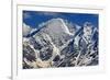 Mount Donguzorun Withalpine Chough (Pyrrhocorax Graculus) Flying, Caucasus, Russia, June-Schandy-Framed Photographic Print