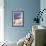 Mount Dora, Florida - Blue Heron and Beach-Lantern Press-Framed Art Print displayed on a wall