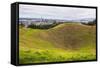 Mount Eden, Auckland, North Island, New Zealand, Pacific-Matthew Williams-Ellis-Framed Stretched Canvas