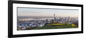 Mount Eden Volanic Crater and City Skyline Auckland, North Island, New Zealand, Australasia-Doug Pearson-Framed Photographic Print