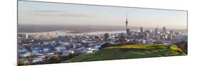 Mount Eden Volanic Crater and City Skyline Auckland, North Island, New Zealand, Australasia-Doug Pearson-Mounted Photographic Print